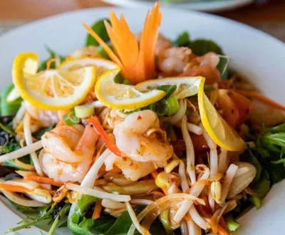 Thai dish freshly prepared at Chai-Yo